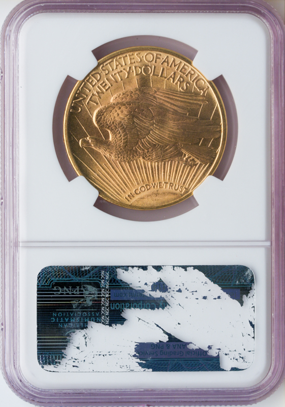 1914 $20 Saint Gaudens NGC MS64 CAC