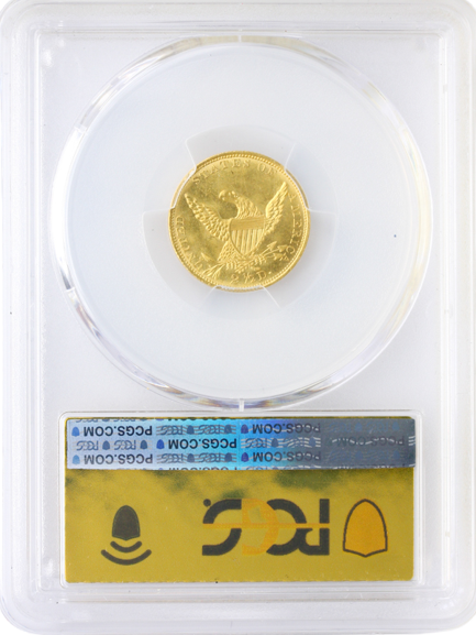 1834 $2.50 Classic PCGS MS66 CAC +