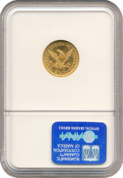 1882 $2.50 Liberty NGC MS66 CAC