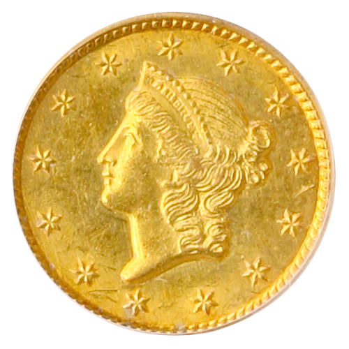 $1 GOLD 1849 TY1 PCGS $1 GOLD 1849 TY1 PCGS