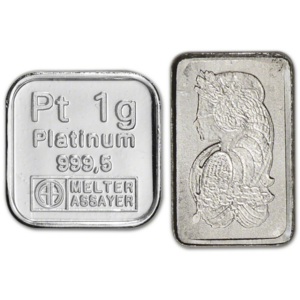 1 Gram Platinum Bar