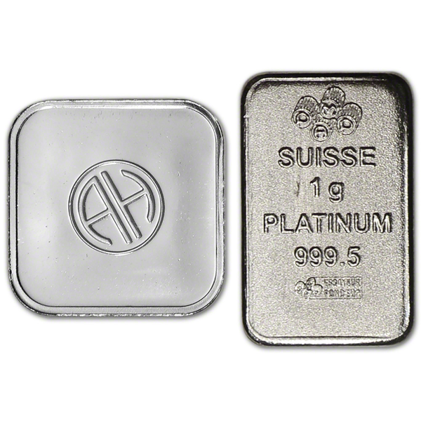 1 Gram Platinum Bar