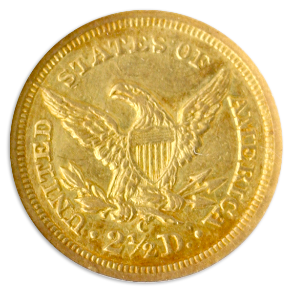 1841-C $2 1/2 Liberty NGC AU55