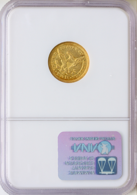 1841-C $2 1/2 Liberty NGC AU55