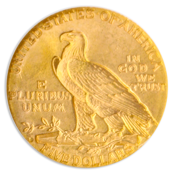 1914-D $5 Indian NGC MS64