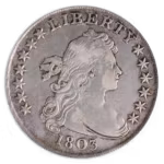 1803 DR BUST $1 LG
