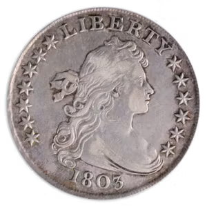 1803 DR BUST $1 LG