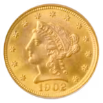 1902 $2 1/2 Liberty PCGS MS67 CAC
