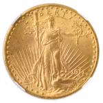1911-D/D $20 Saint Gaudens NGC MS63 CAC