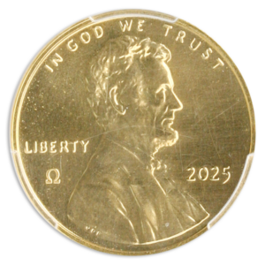 2025 1C Omega Privy Gold 24-Karat MS69 CAC #84