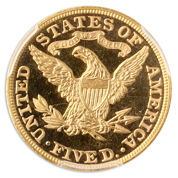 1887 $5 Liberty PCGS PR64 Deep Cameo CAC 1887 $5 Liberty PCGS PR64 Deep Cameo CAC