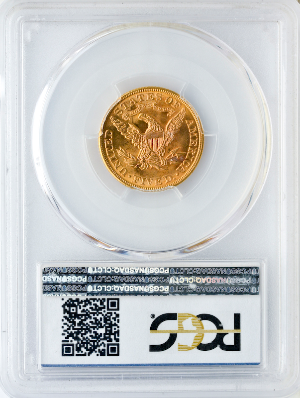 1883 $5 Liberty PCGS MS65 CAC 1883 $5 Liberty PCGS MS65 CAC