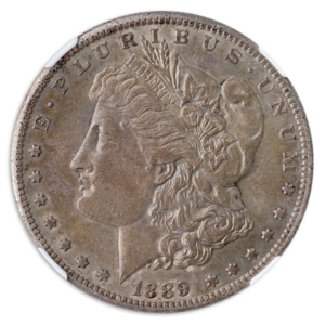 1889-CC Morgan $1 NGC AU58 CAC