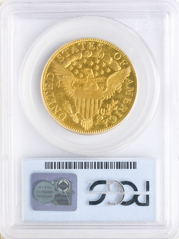 1797 $10 Draped Bust Large Eagle PCGS MS62 1797 $10 Draped Bust Large Eagle PCGS MS62