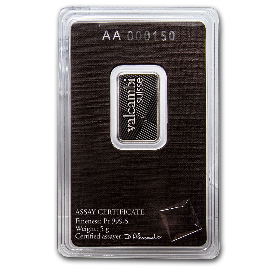 5 Gram Platinum Bar 5 Gram Platinum Bar
