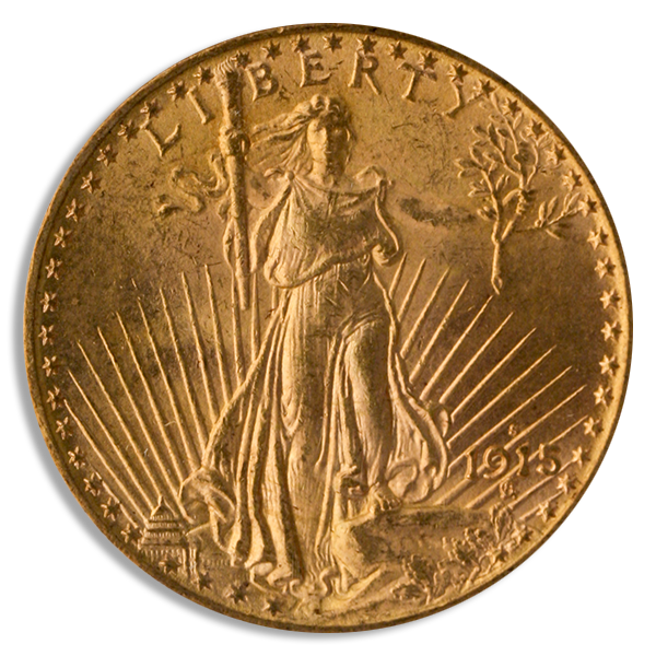 1915-S $20 Saint Gaudens PCGS MS64 1915-S $20 Saint Gaudens PCGS MS64