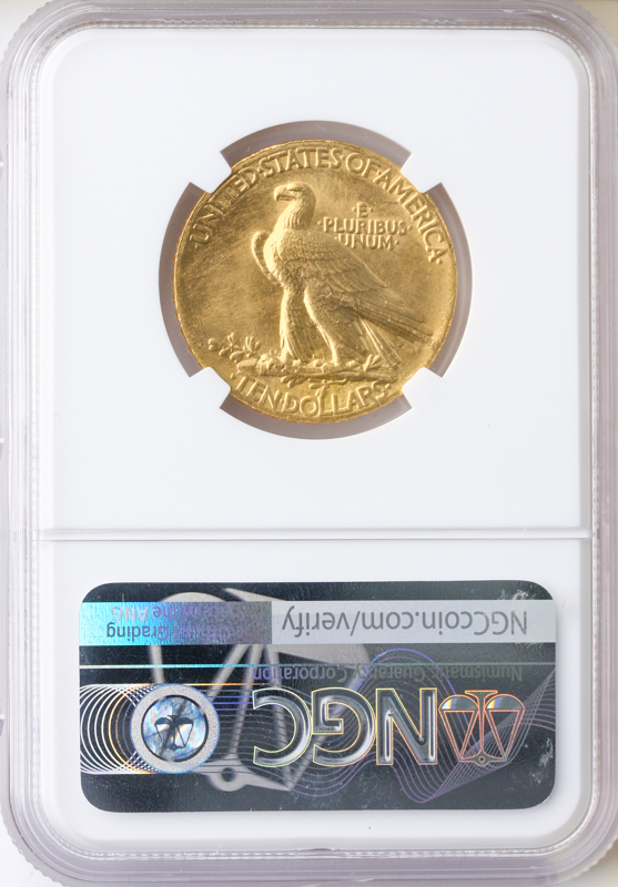 1907 $10 Indian Wire Rim NGC MS63 CAC 1907 $10 Indian Wire Rim NGC MS63 CAC