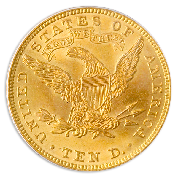 1907 $10 Liberty PCGS MS64 CAC