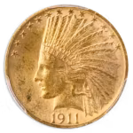 1911-S $10 Indain PCGS MS61 CAC