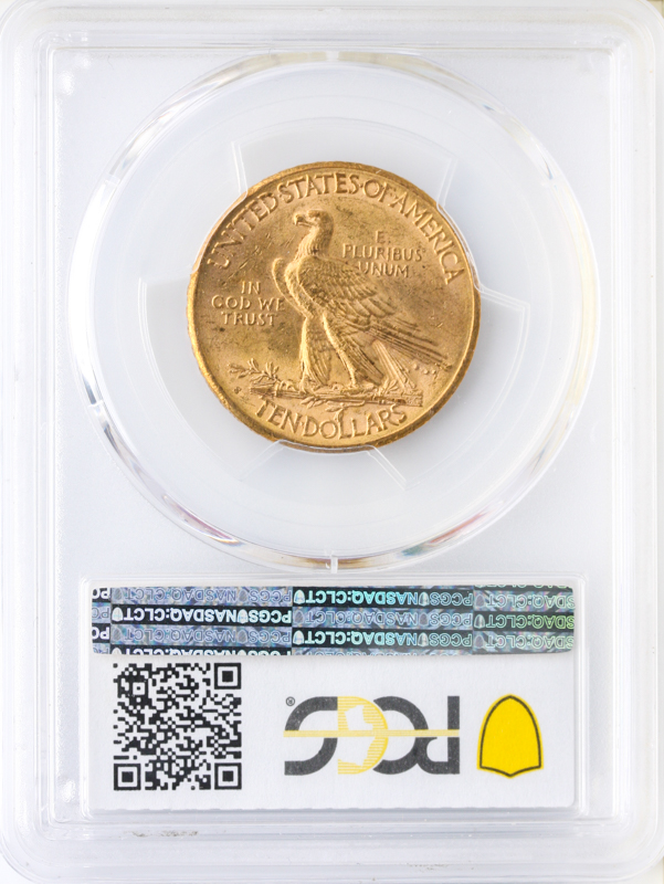 1911-S $10 Indain PCGS MS61 CAC