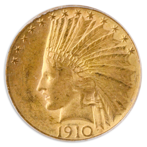 1910-S $10 Indian PCGS MS62 CAC