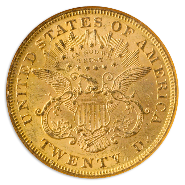 1873 $20 Liberty Open 3 NGC AU58 1873 $20 Liberty Open 3 NGC AU58