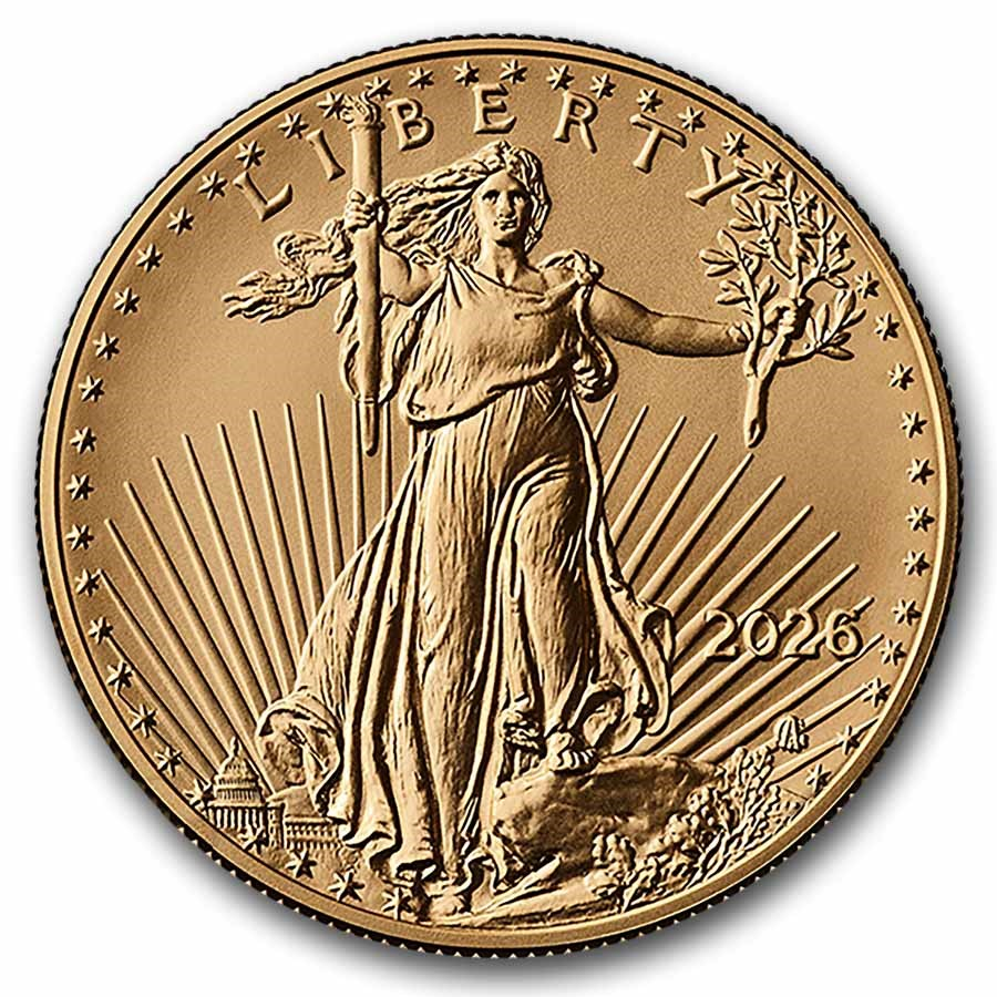 2026 1/4 oz Gold American Eagle PCGS 2026 1/4 oz Gold American Eagle PCGS