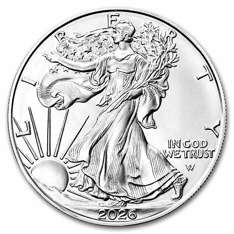 2026 1 oz Silver American Eagle PCGS 2026 1 oz Silver American Eagle PCGS