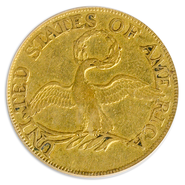 1795 $5 Draped Bust Small Eagle PCGS VF35 CAC