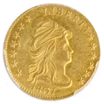1807 $2 1/2 Draped Bust PCGS MS61 CAC