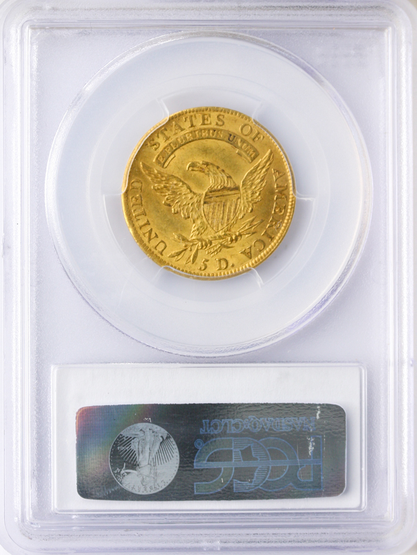 1812 $5 Capped Bust PCGS MS63 CAC 1812 $5 Capped Bust PCGS MS63 CAC