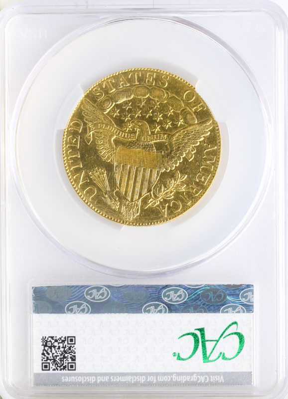 1804 $10 Draped Bust Crosslet 4 BD-1 CACG AU58 1804 $10 Draped Bust Crosslet 4 BD-1 CACG AU58
