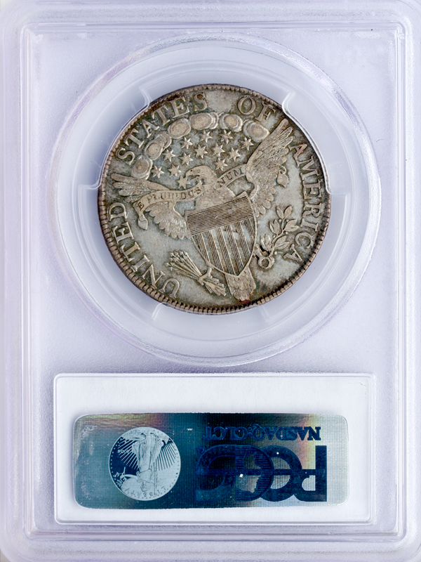 1806 Draped Bust Half Dollar Pointed 6 No Stem PCGS AU53 CAC 1806 Draped Bust Half Dollar Pointed 6 No Stem PCGS AU53 CAC