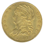 1807 $5 Capped Bust Left PCGS MS63 CAC