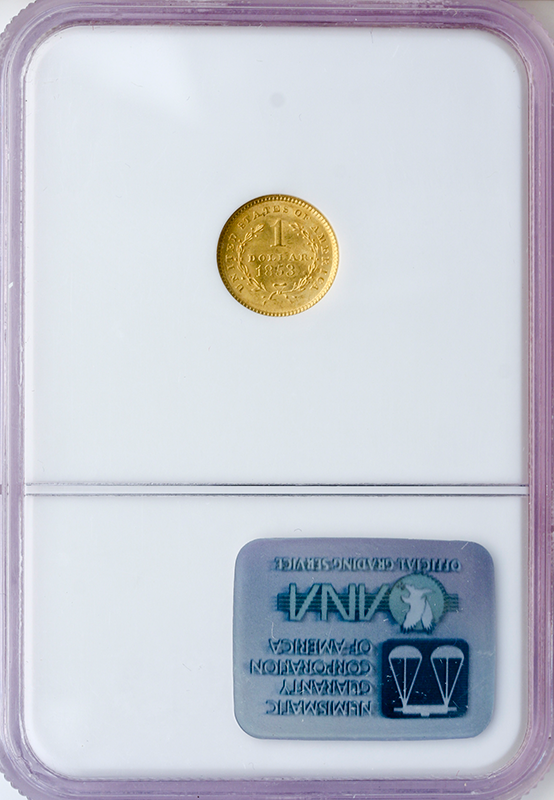 $1 Gold Type 1 Certified MS65