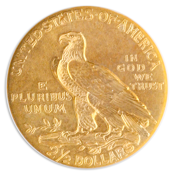 1908 $2.50 Indian NGC MS63 1908 $2.50 Indian NGC MS63