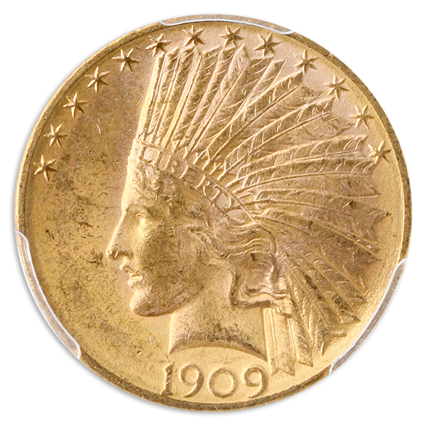 1909-D $10 Indian PCGS MS64 CAC + 1909-D $10 Indian PCGS MS64 CAC +