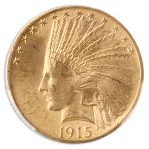 1915-S $10 Indian PCGS MS63 CAC