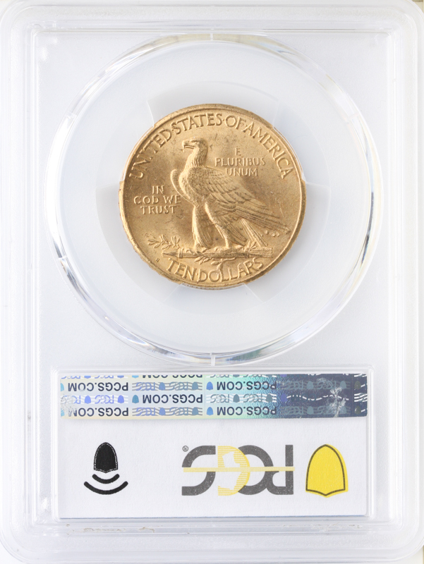 1915-S $10 Indian Gold Eagle PCGS MS63 CAC