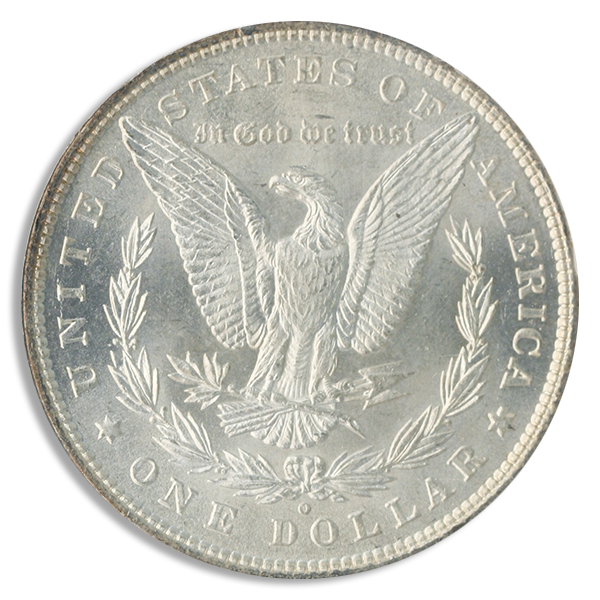 1880-O Morgan $1 NGC MS63