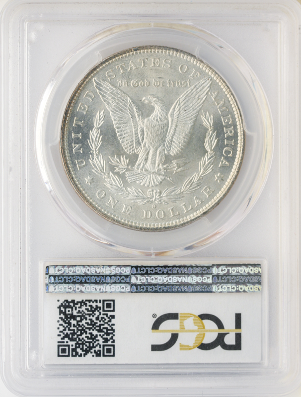 1880-O Morgan $1 NGC MS63