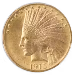 1915 $10 Indian PCGS MS64 CAC +