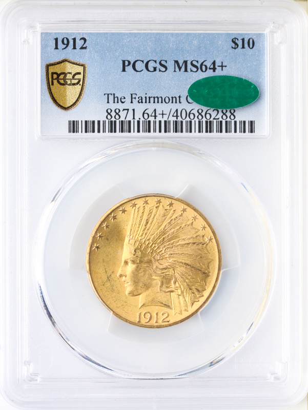 1912 $10 Indian PCGS MS64 CAC +