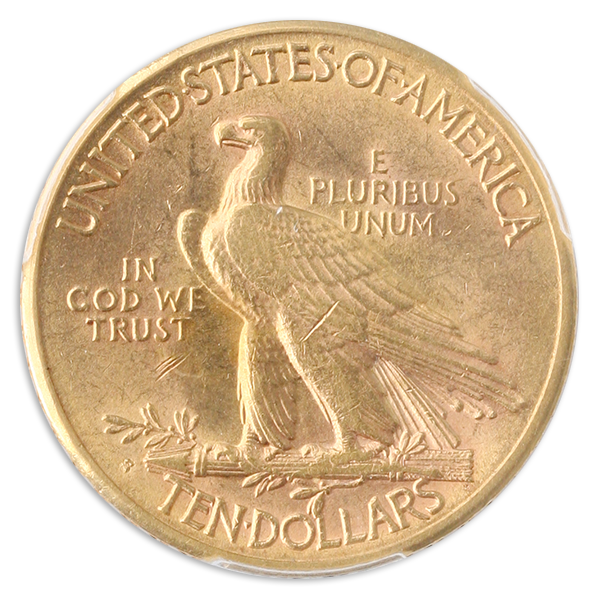 1920-S $10 Indian PCGS AU58 CAC 1920-S $10 Indian PCGS AU58 CAC