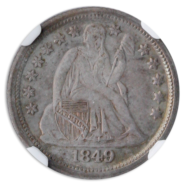 1849-O Seated Liberty Dime NGC MS63 1849-O Seated Liberty Dime NGC MS63