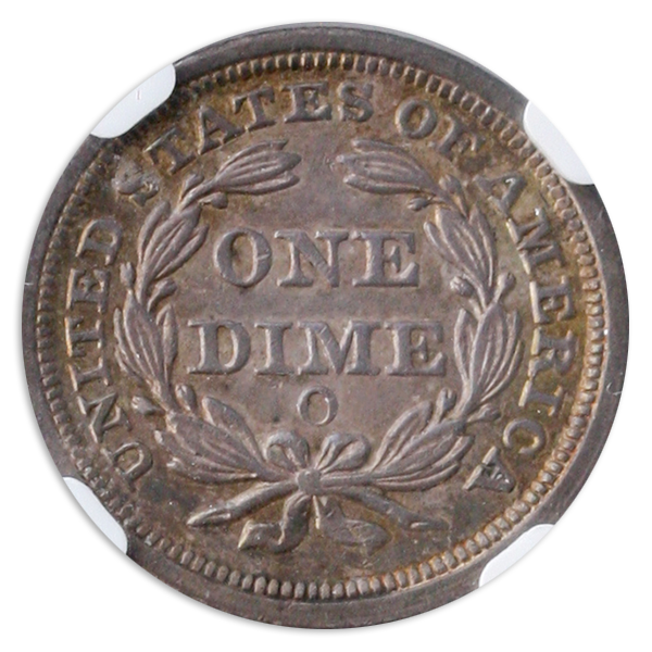 1849-O Seated Liberty Dime NGC MS63 1849-O Seated Liberty Dime NGC MS63