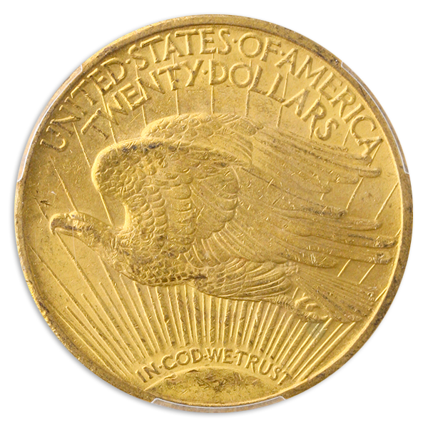 1909/8 $20 Saint Gaudens PCGS MS63 CAC 1909/8 $20 Saint Gaudens PCGS MS63 CAC