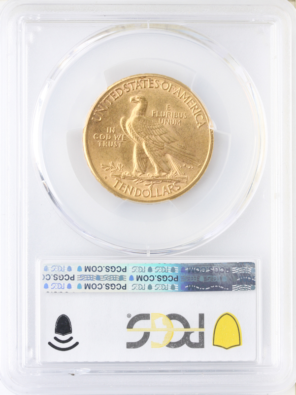1913-S $10 Indian PCGS AU58 CAC 1913-S $10 Indian PCGS AU58 CAC