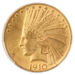 1910 $10 Indian PCGS MS64 CAC +