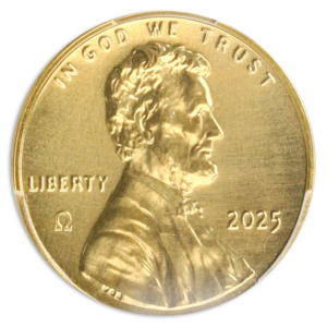 2025 1C Omega Privy 24-Karat PCGS MS69 # 117